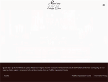 Tablet Screenshot of mercuryevents.it